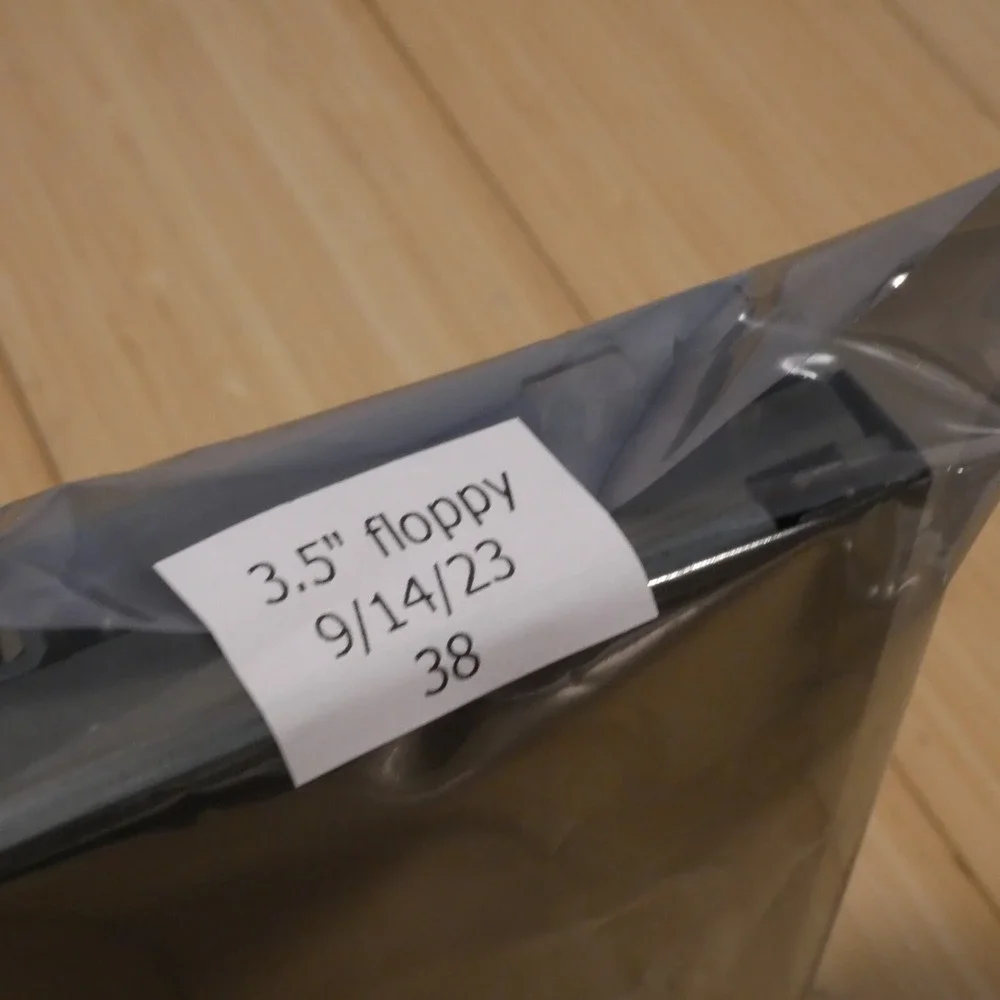 NEC HP 3.5 inch Floppy‎ Disk Drive FD1231T Internal Desktop 1.44MB Tested - 38